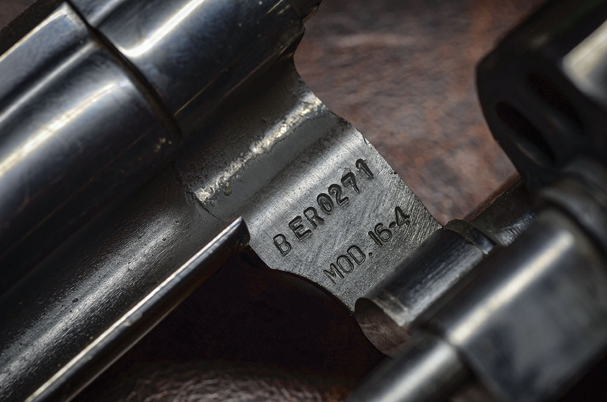Not its formal name, but the revolver is known to all and sundry as the “sixteen dash four.”